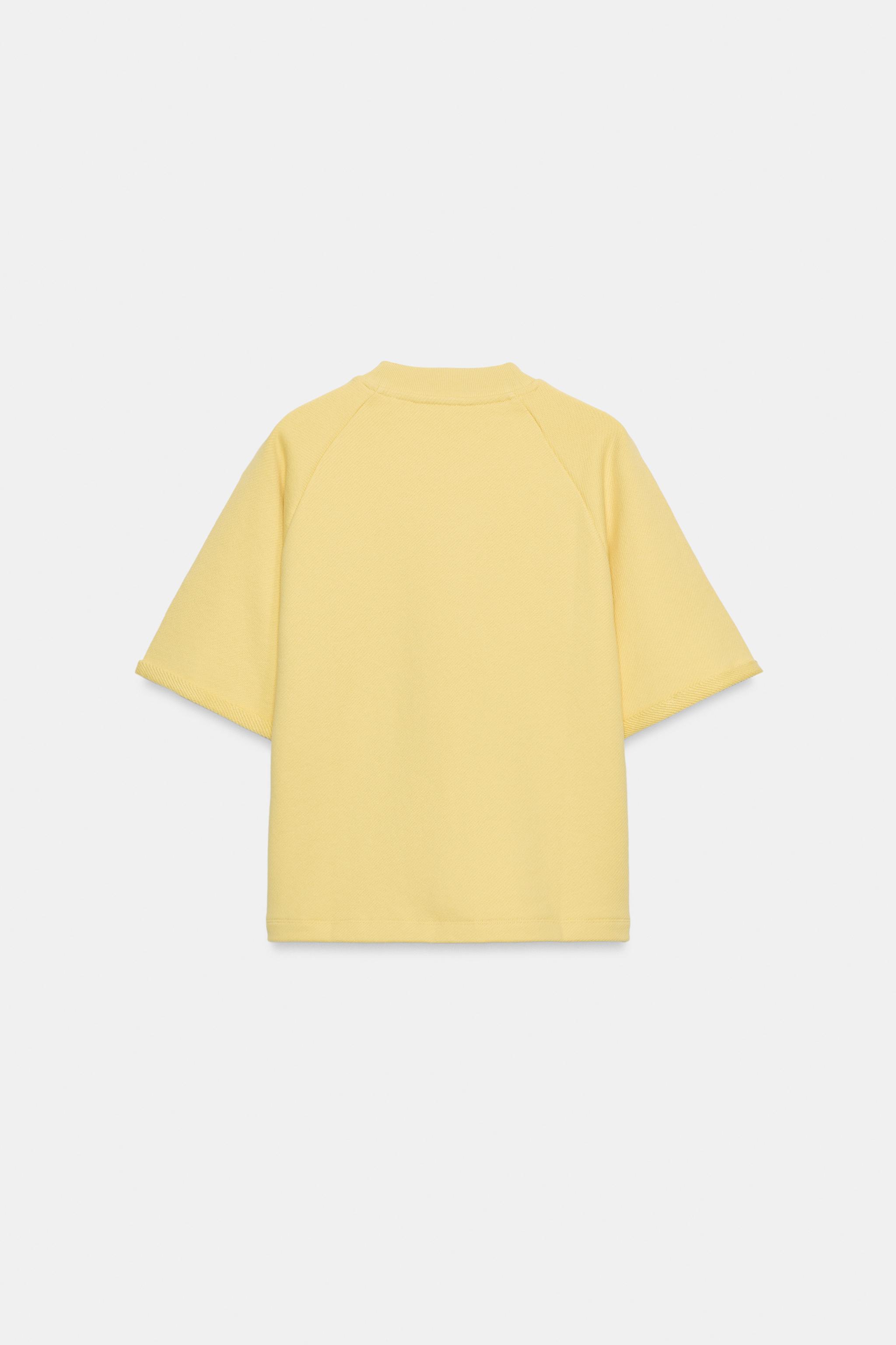 KISA KOLLU SWEATSHIRT - Görsel 6