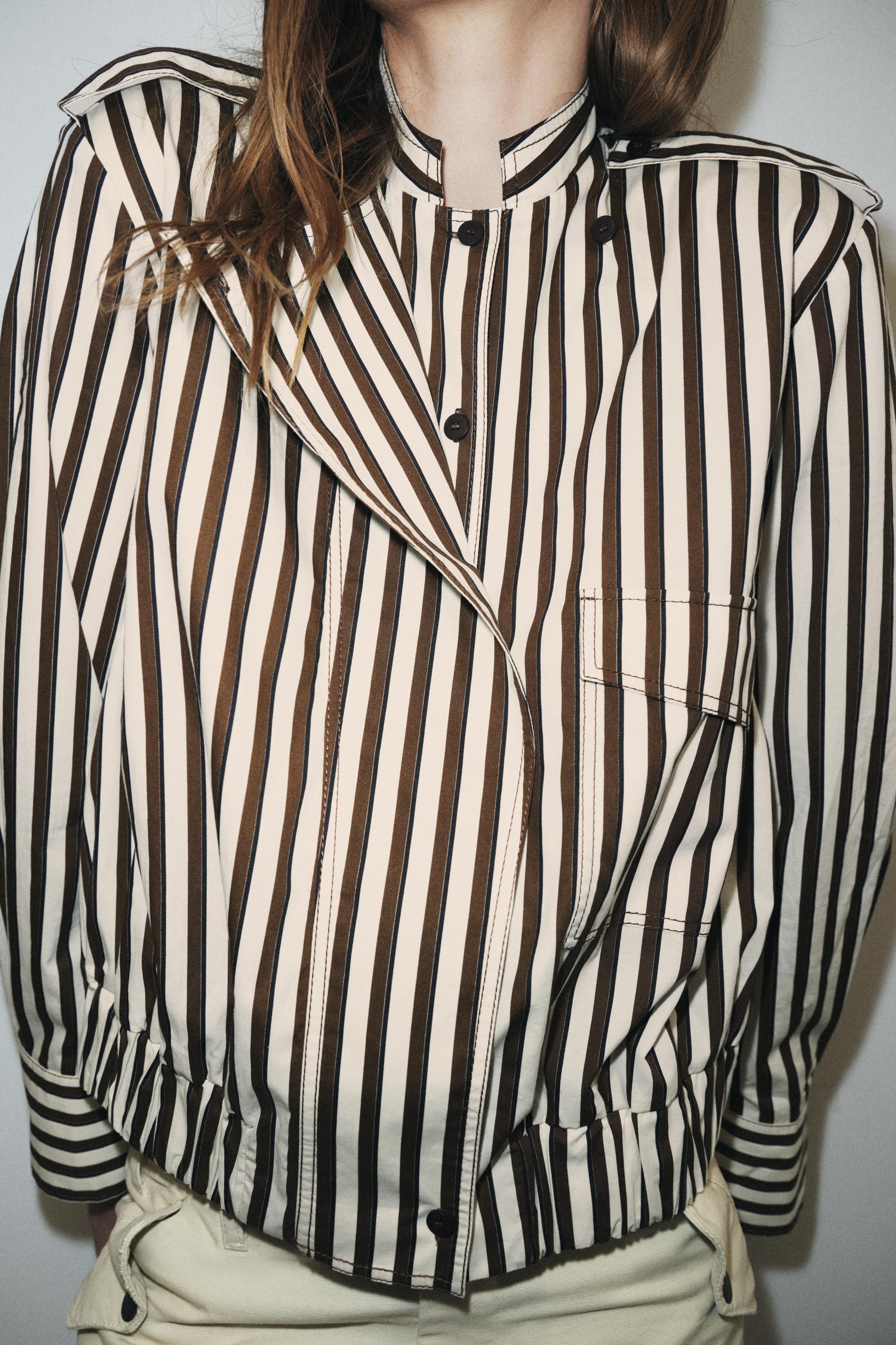 ZW COLLECTION STRIPED SHIRT - striped | ZARA South Africa