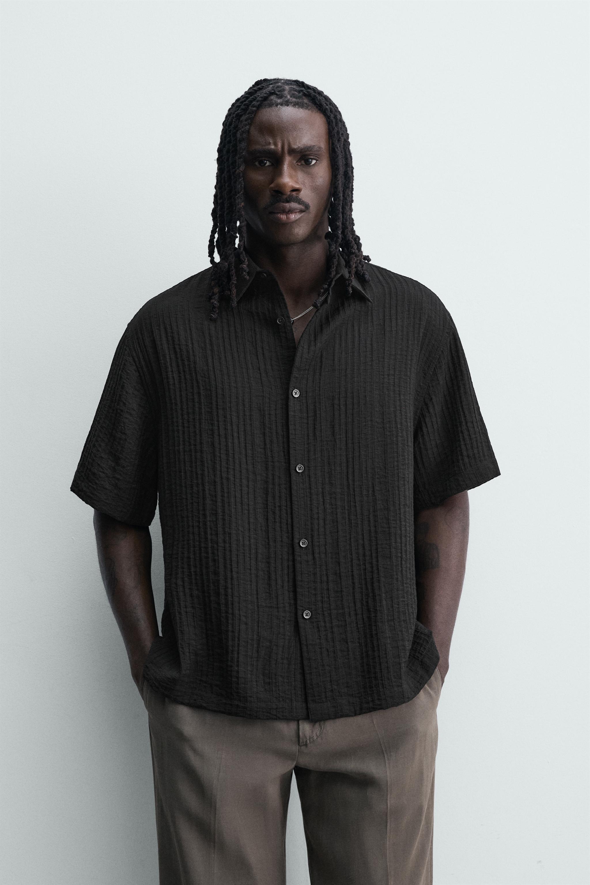 Men's Black Shirts | ZARA United States Men's Black Shirts | ZARA United States