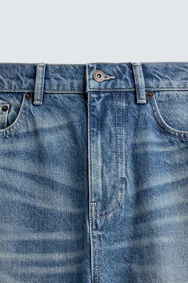 JEAN STRAIGHT ANKLE FIT - Bleu moyen de Zara - Image 8