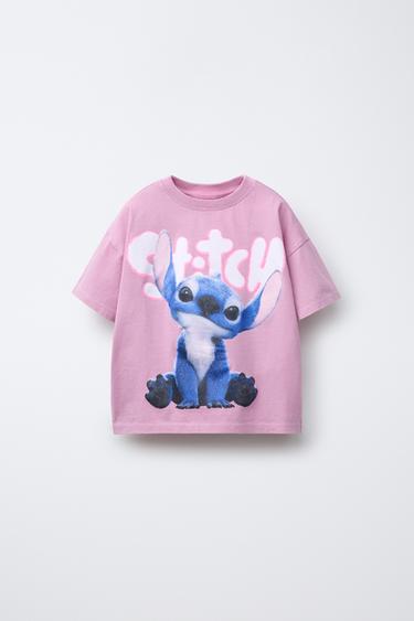 LILO & STITCH © DISNEY PRINT T-SHIRT - Pink by Zara