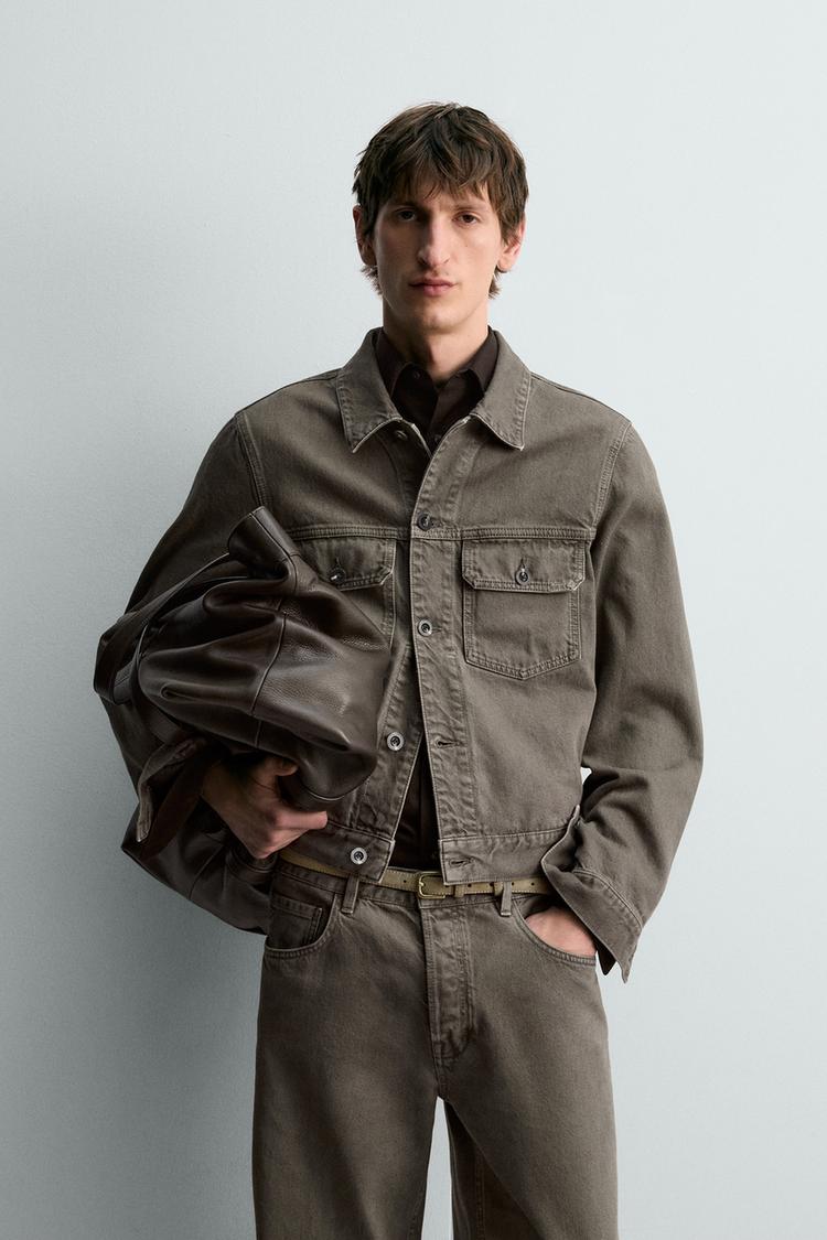 ZARA FADED DENIM JACKET