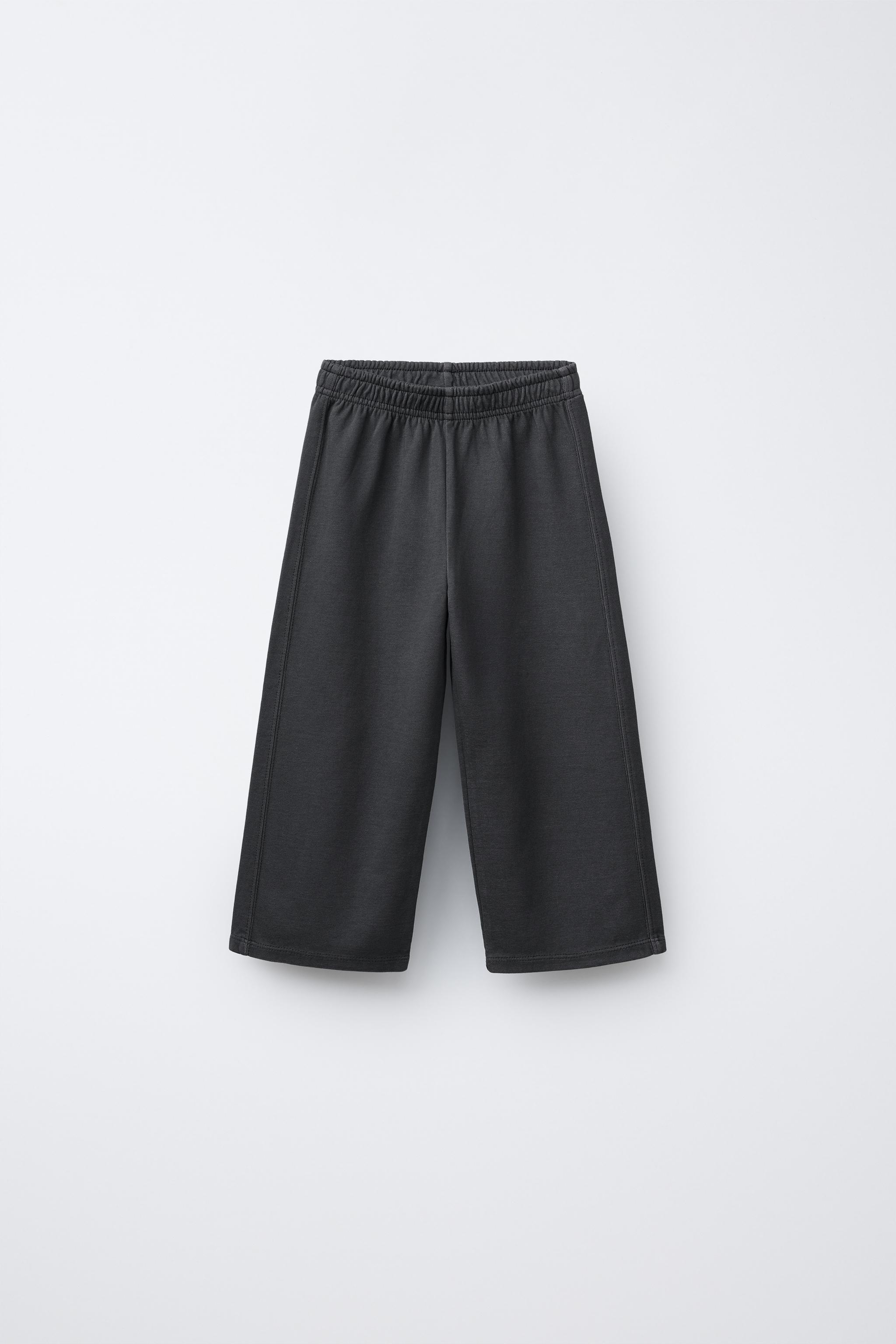 WIDE LEG PANTS - Anthracite grey | ZARA United States