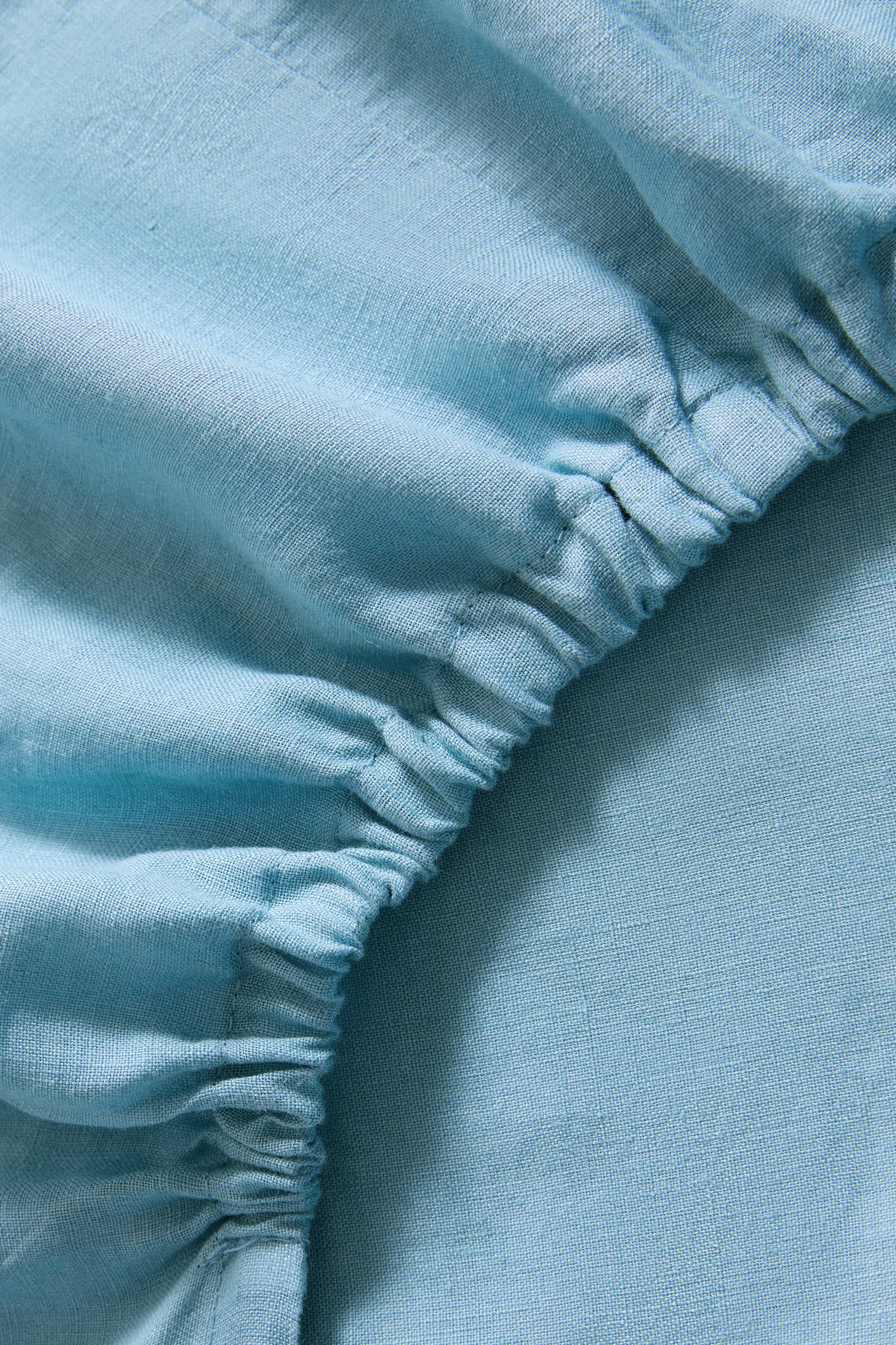 LINEN FITTED SHEET | 30 CM HIGH