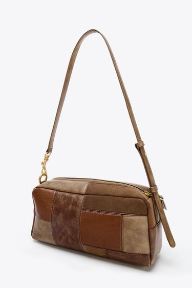 SAC PORTÉ ÉPAULE PATCHWORK - Multicolore de Zara - Image 2