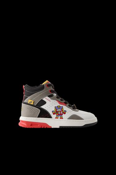 BRAWL STARS © SUPERCELL OY HIGH-TOP SNEAKERS - White by Zara - Image 0