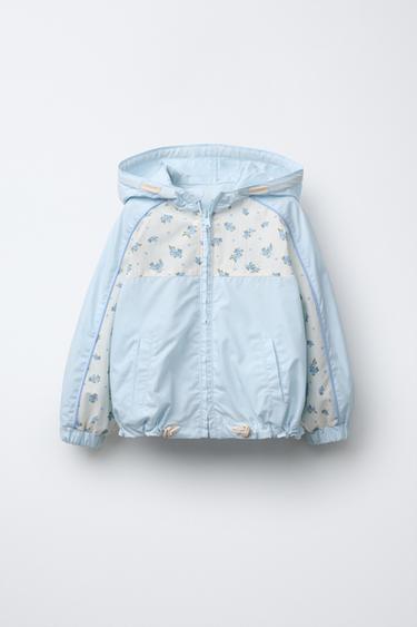 ZARA baby girl ブルゾン 女の子 （ザラ ノーカラージャケット ボア 