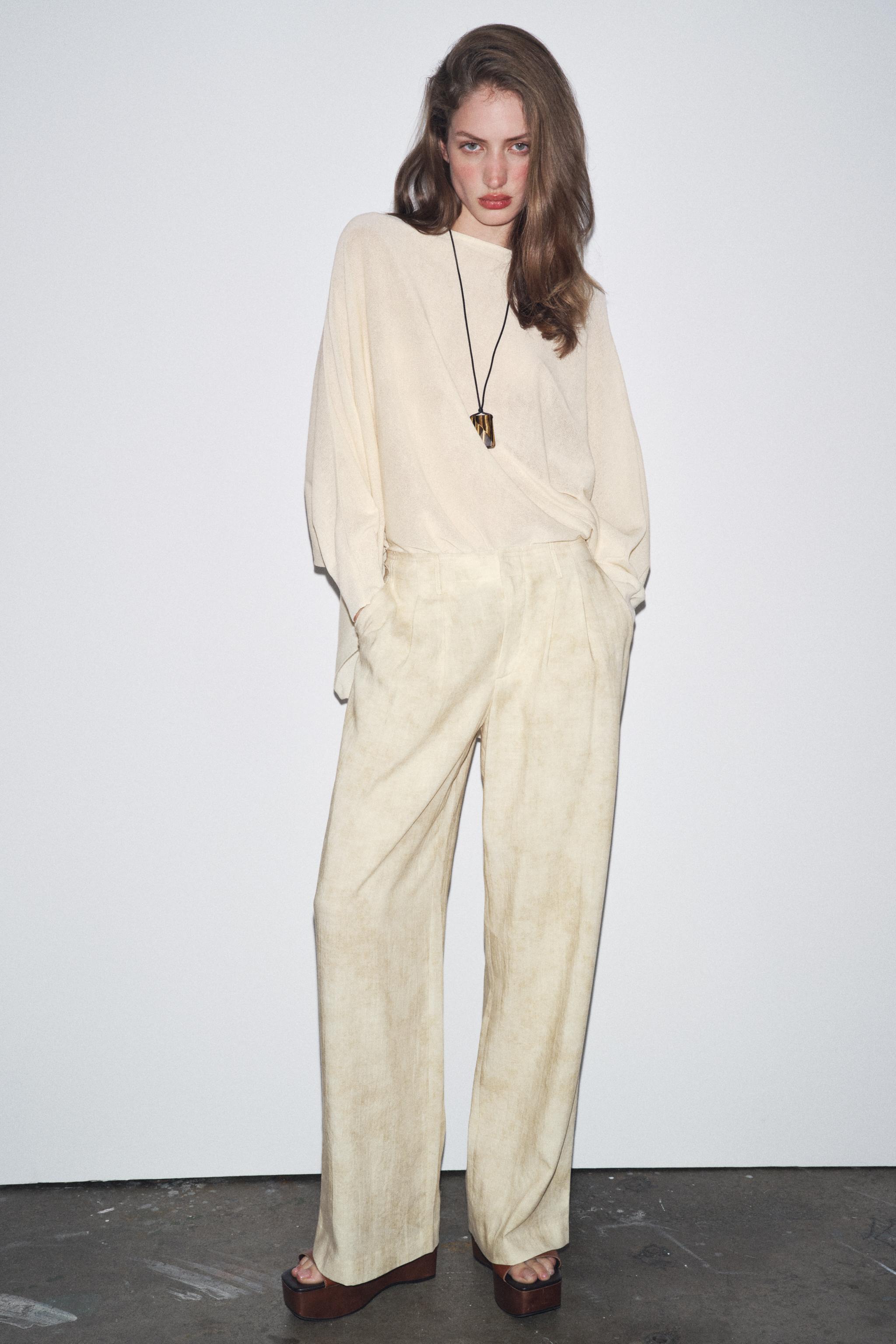 PANTALON À PINCES ZW COLLECTION