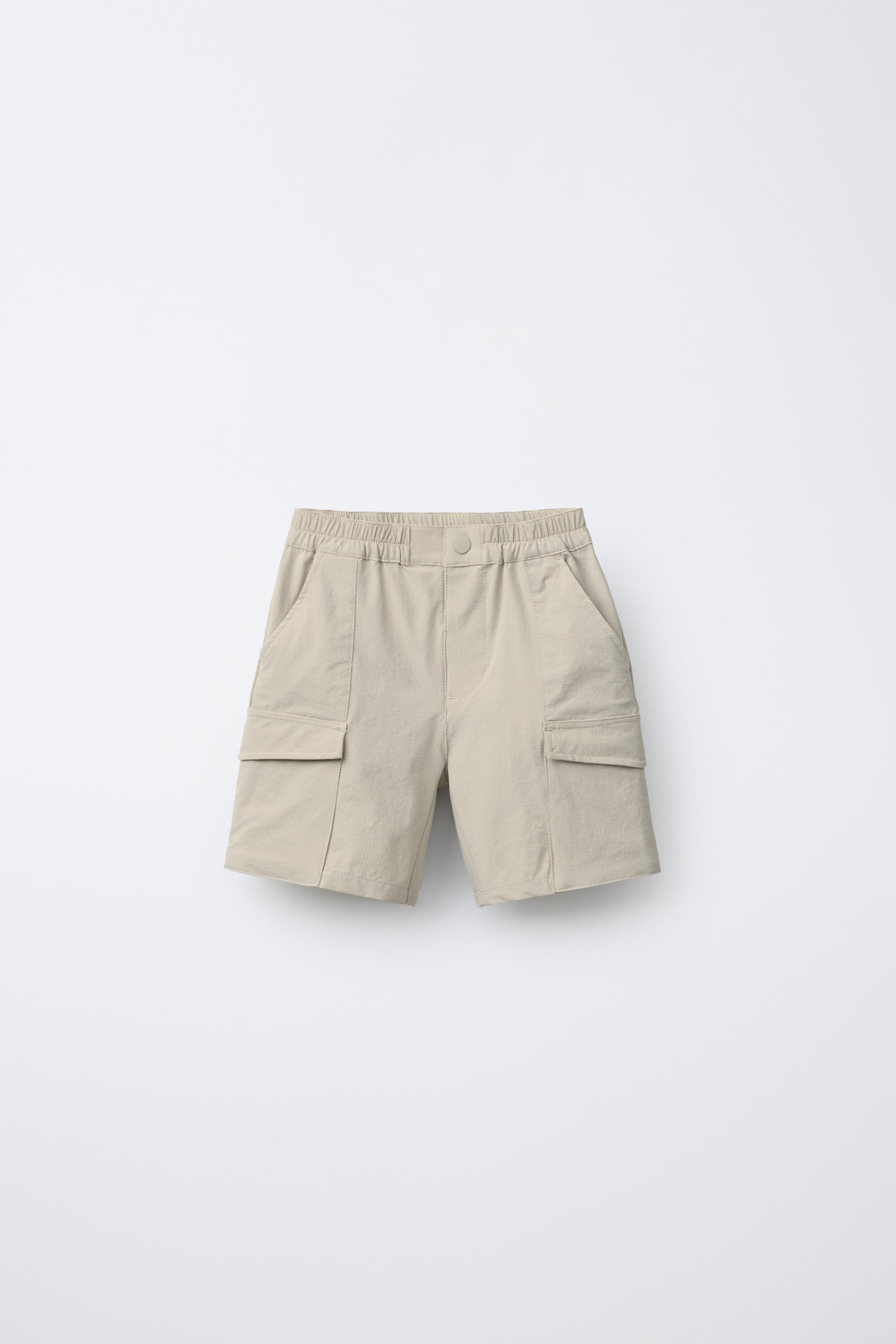 TECHNICAL SHORTS - Black | ZARA United States
