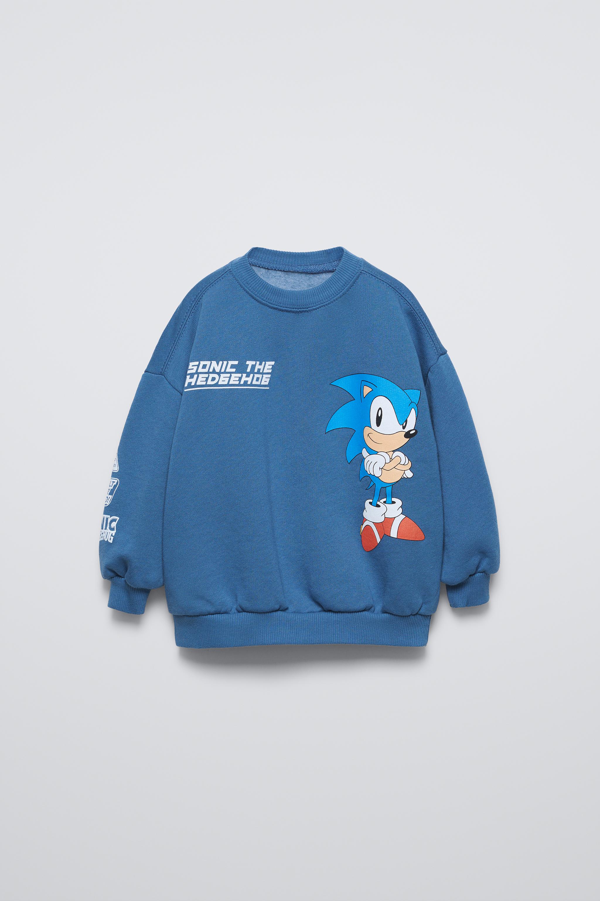 SONIC � SEGA SWEATSHIRT - Bluish | ZARA Cambodia