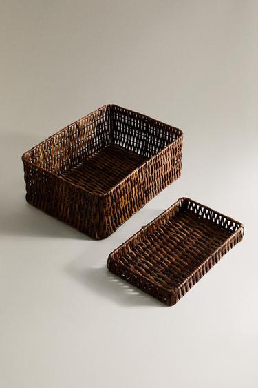 PANIERS RECTANGULAIRES - Marron de Zara - Image 1