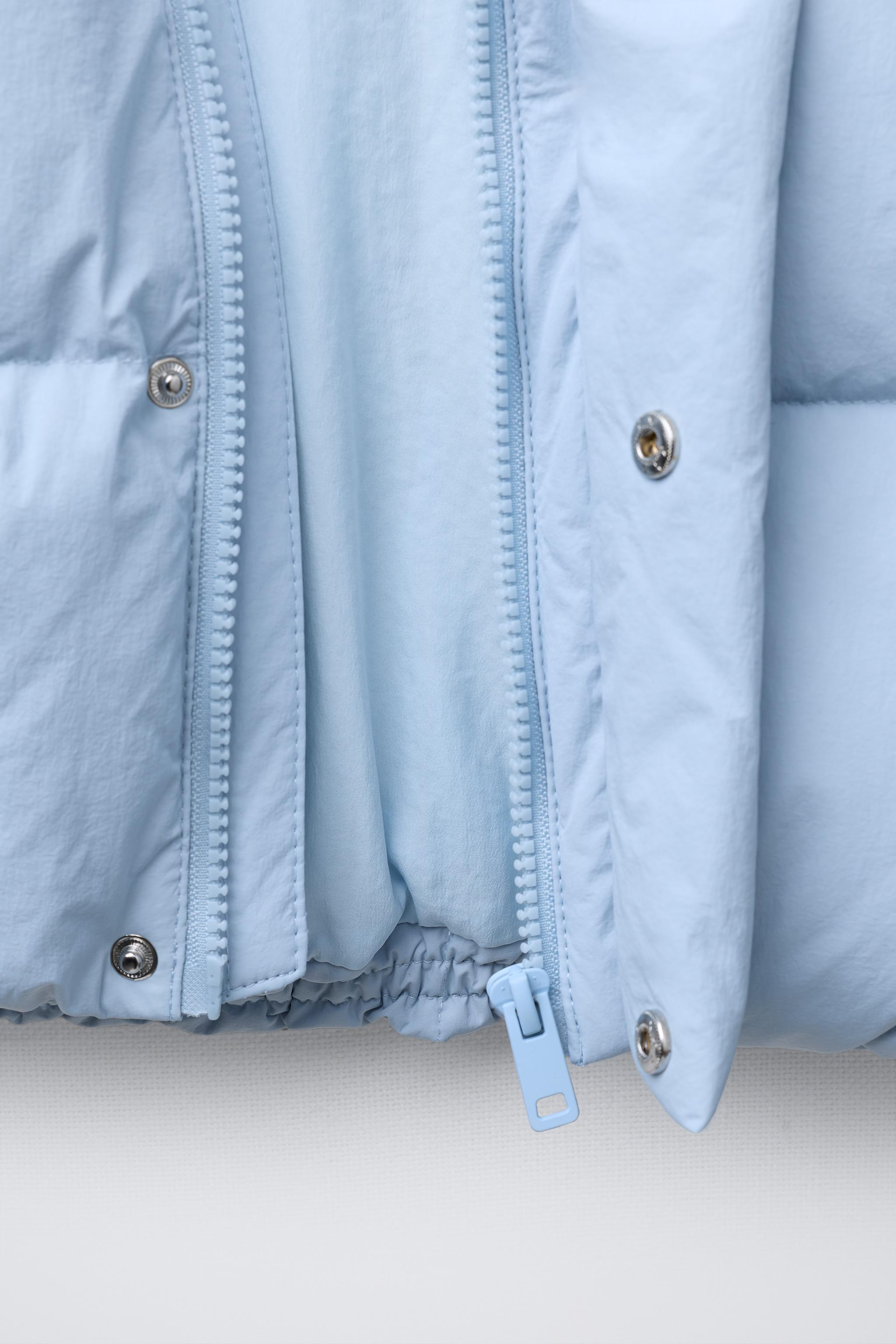 WATER REPELLENT FEATHER AND DOWN PUFFER COAT