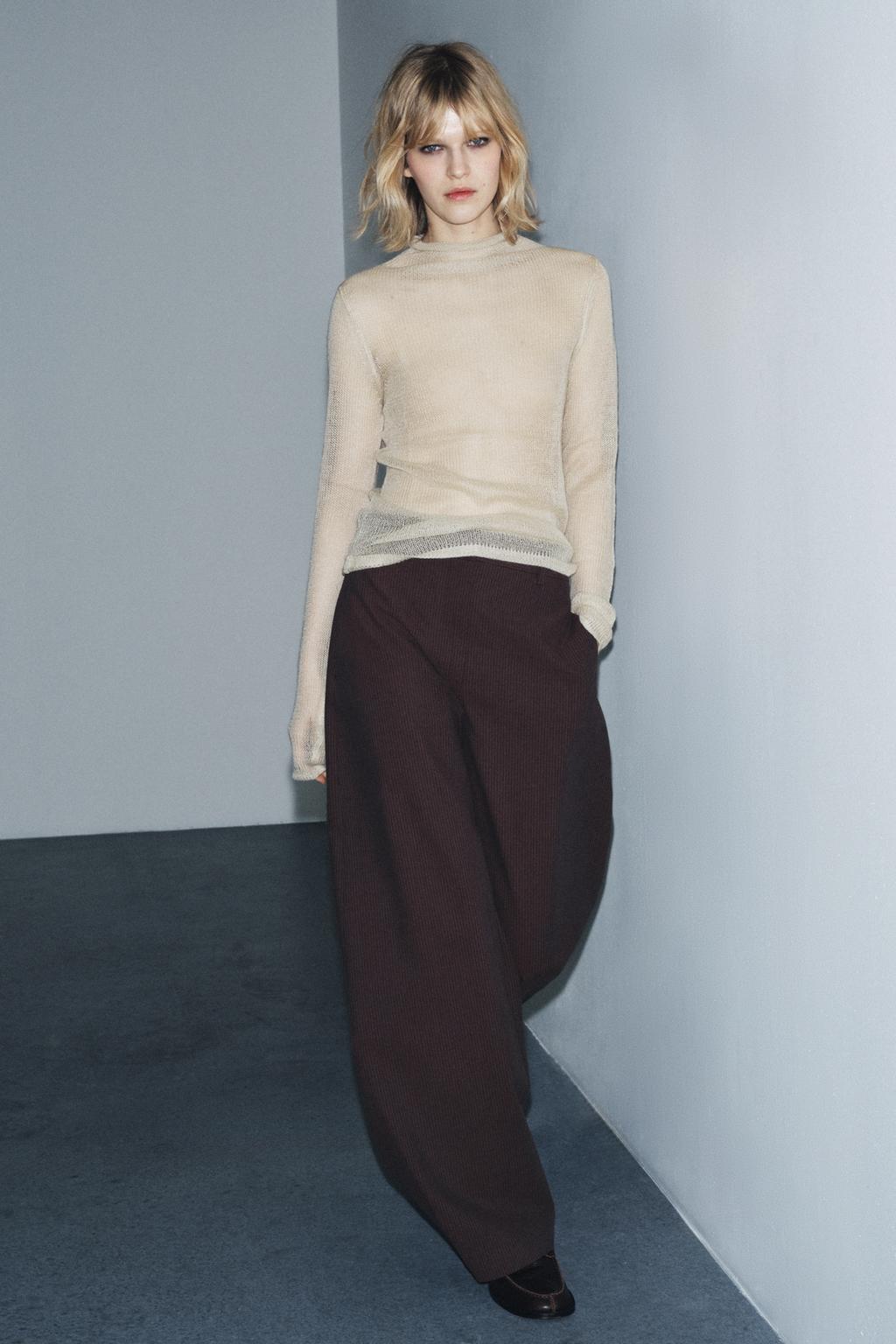 PANTALÓN BALLOON RAYAS ZW COLLECTION