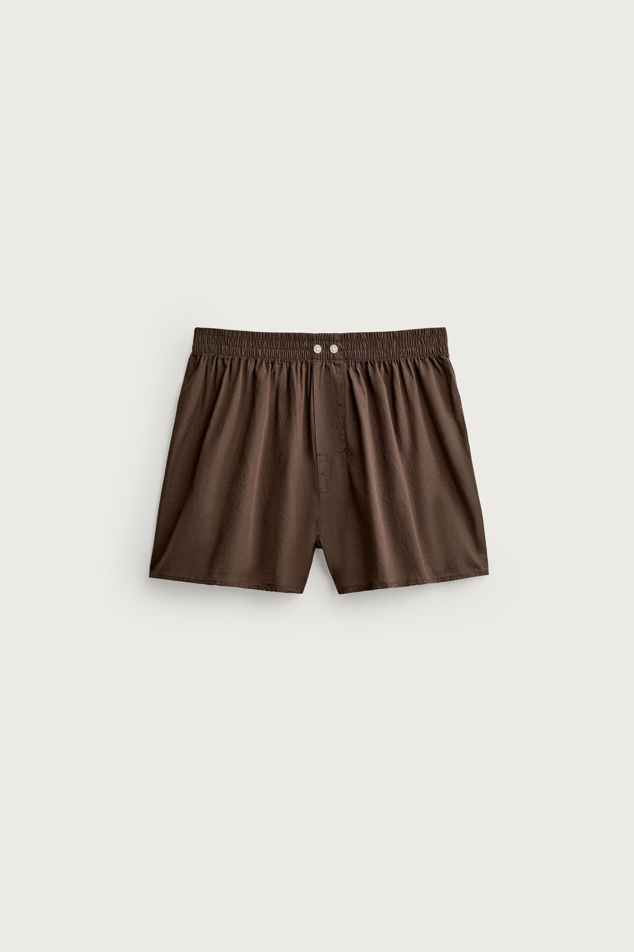 Zara Kombine Poplin Boxer 2'Lİ görsel 4