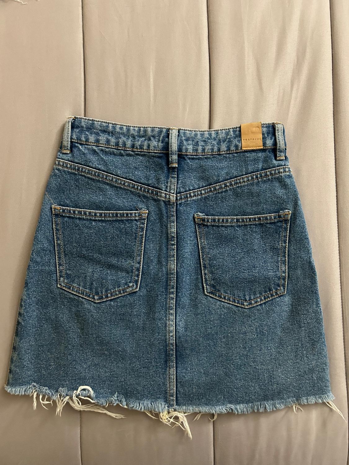 ΜΙΝΙ ΦΟΥΣΤΑ HIGH RISE AUTHENTIC DENIM - Image 2
