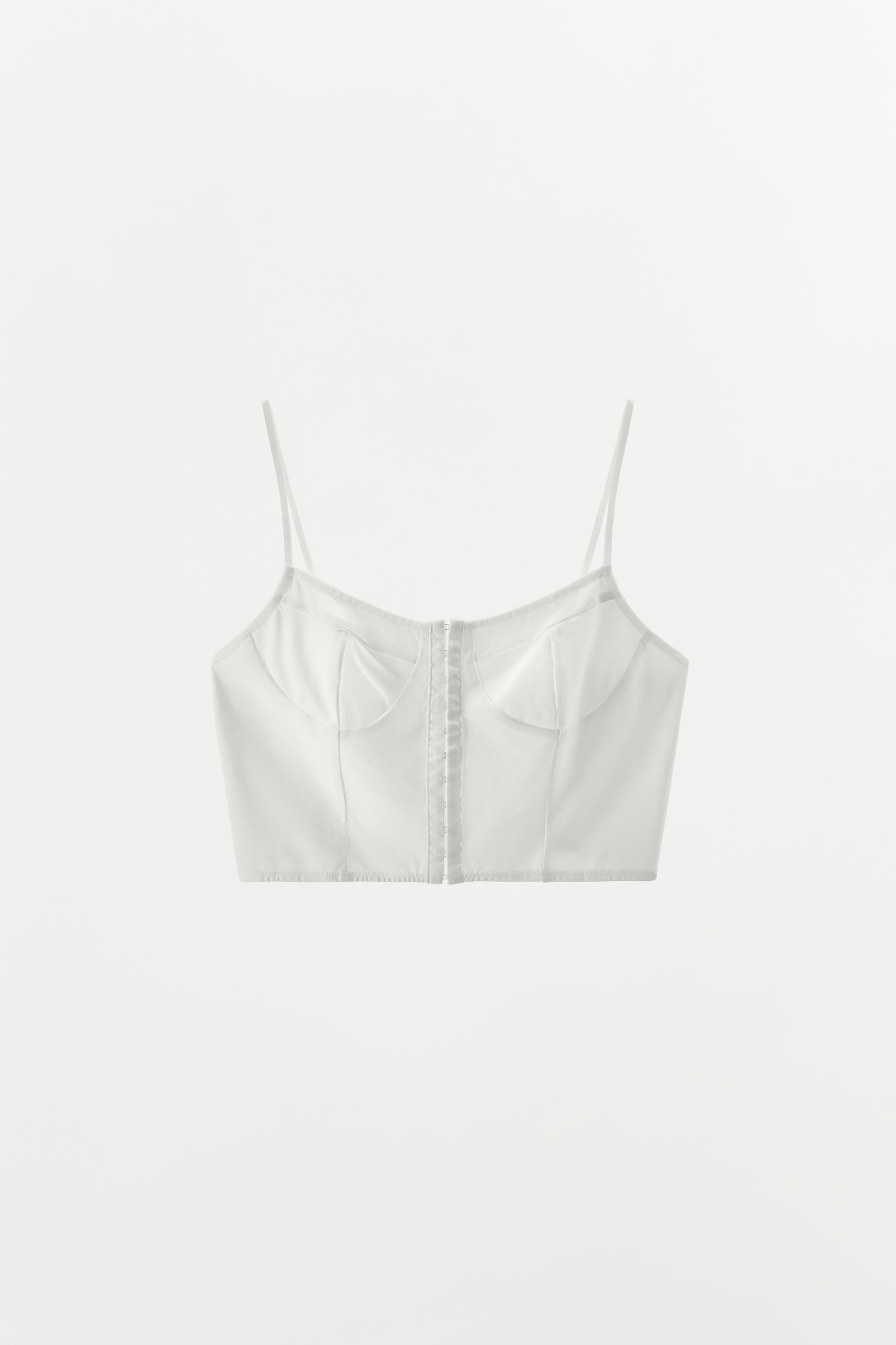 ◇typeservice◇ Transcendence Top White Women's White Structured Cami Top | Kaia | 4th & Reckless