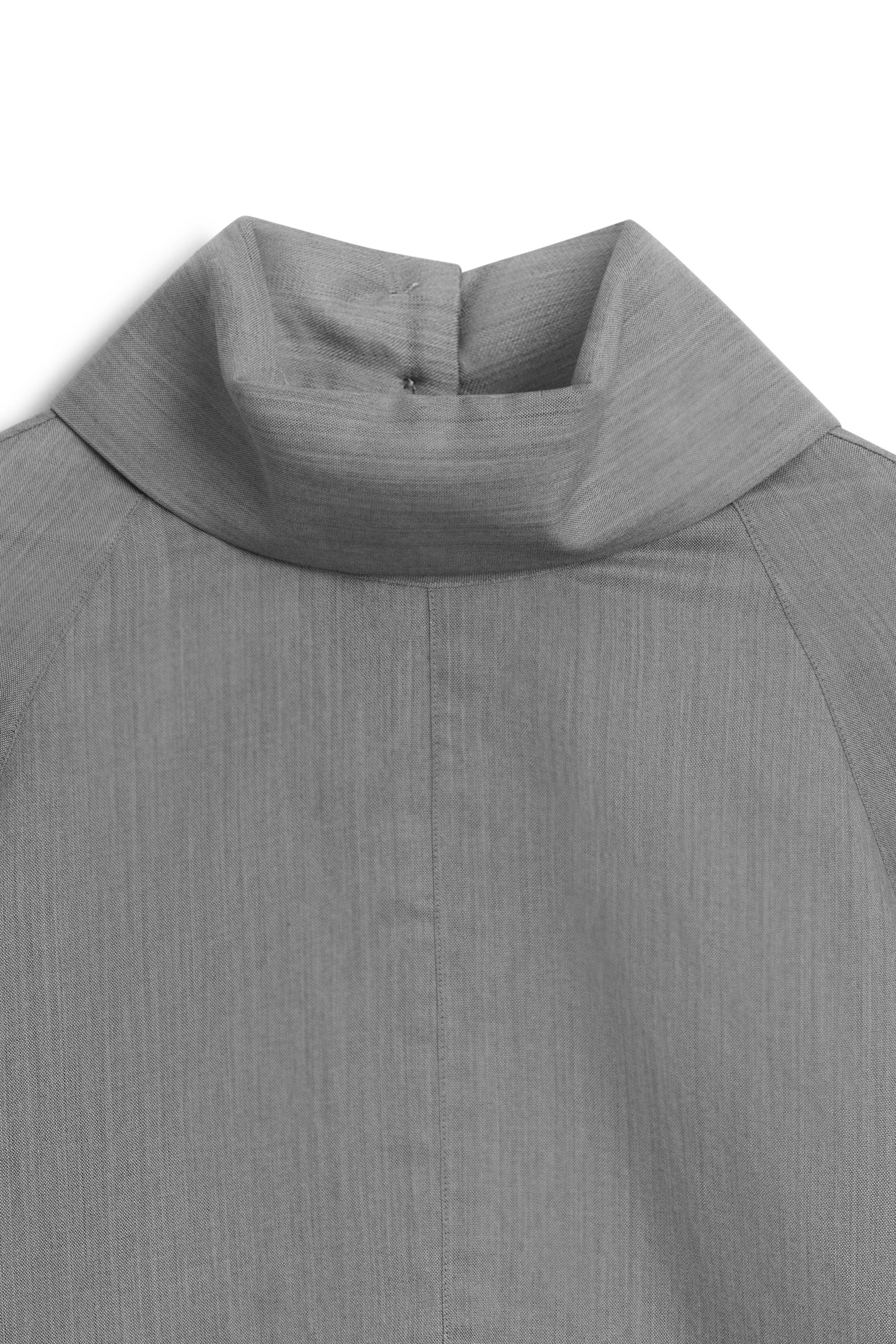 Voluminous wool-silk blend blouse - LIMITED EDITION