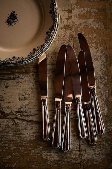 SHINY STEEL KNIFE - Steel by Zara