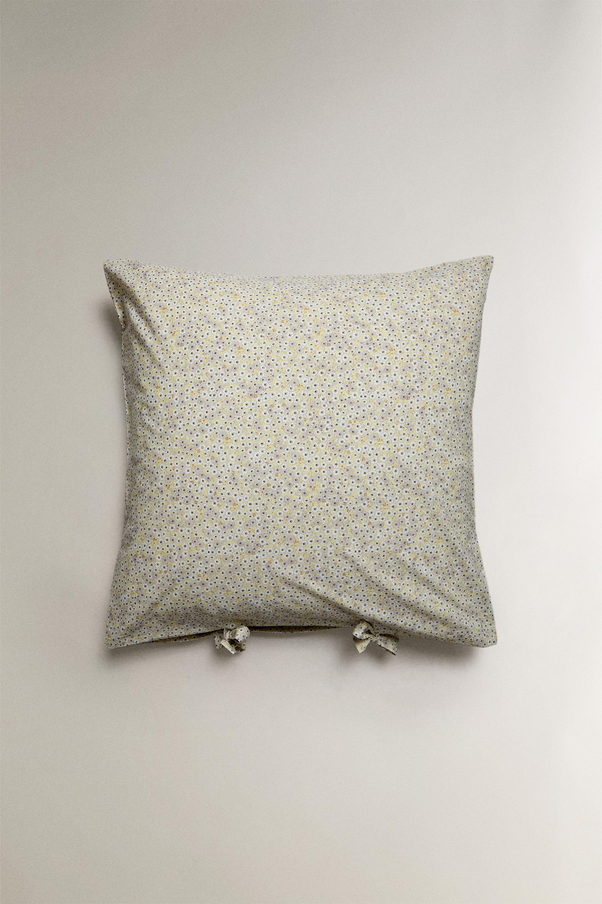 TAIE D’OREILLER ENFANT FLEURS