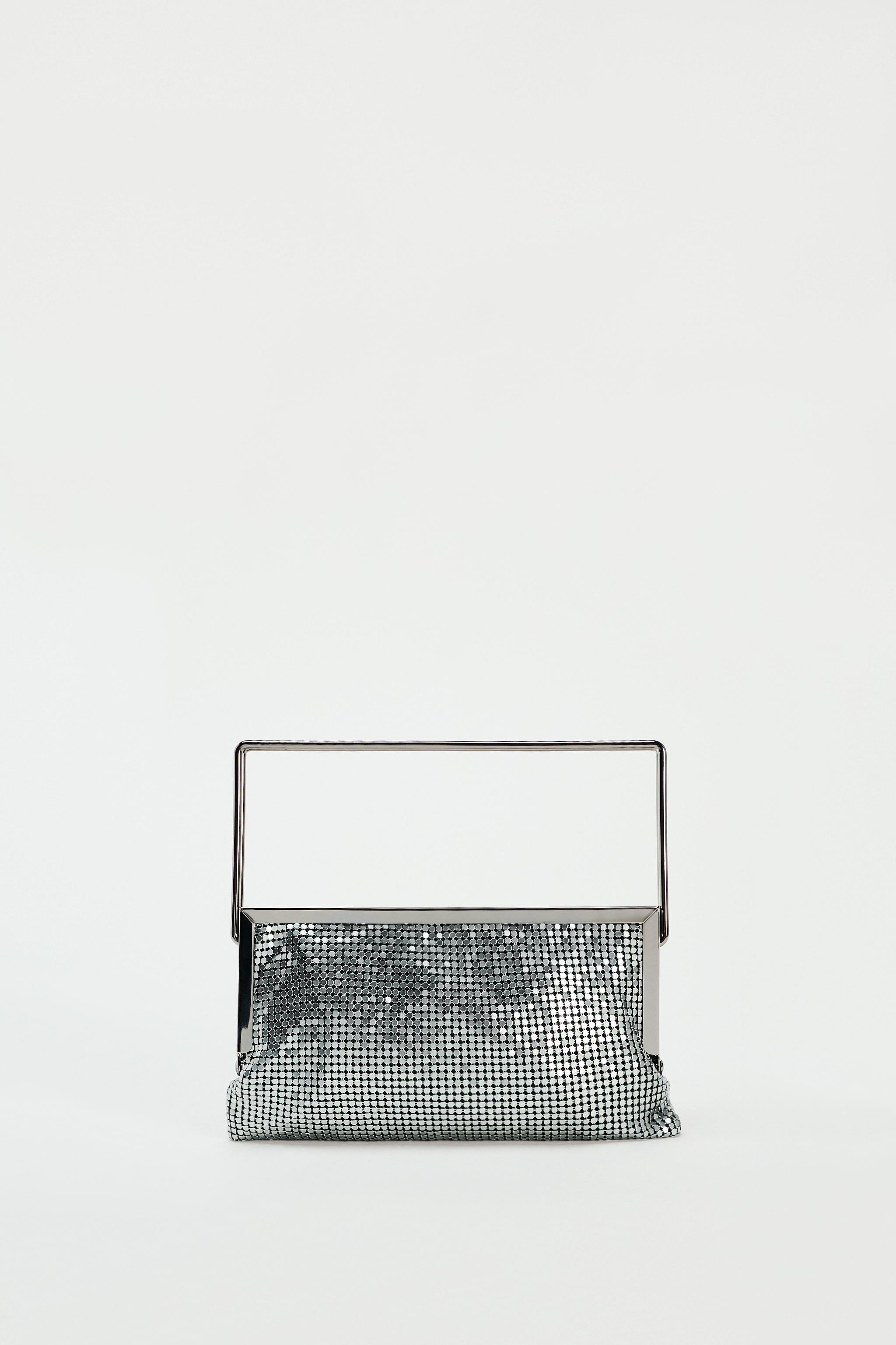 METAL MESH CROSSBODY BAG