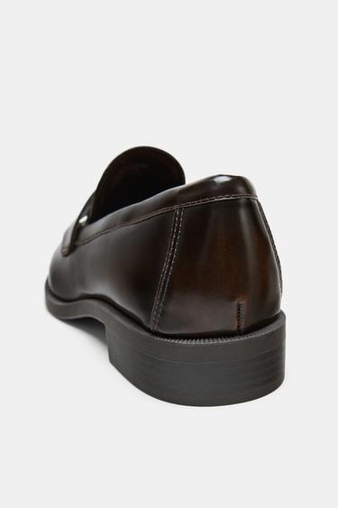 MOCASSINS MASQUE - Marron de Zara - Image 6
