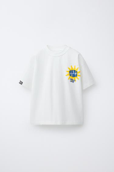 CAMSETA ESTAMPADO SURFER - Blanco de Zara - Imagen 0