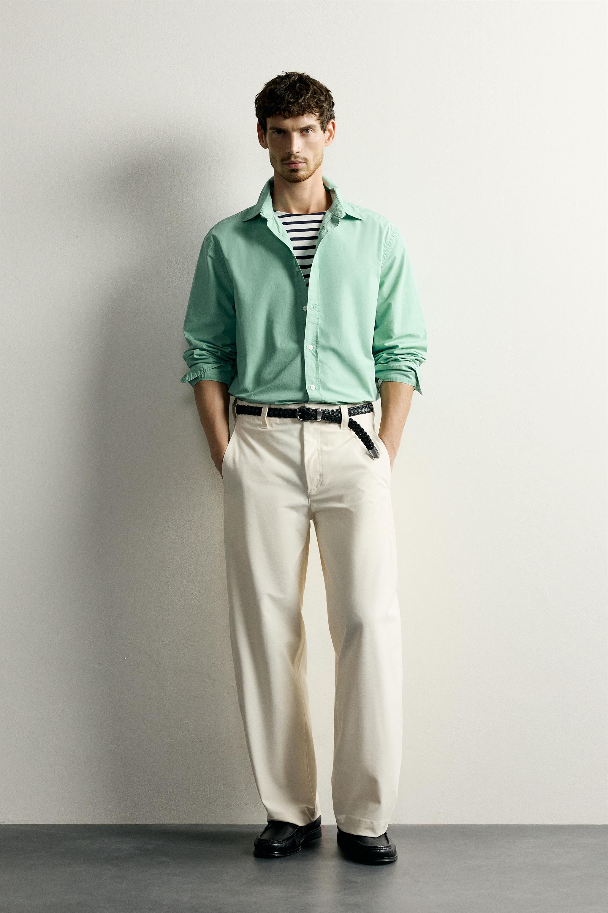 CHEMISE LAVÉE REGULAR FIT
