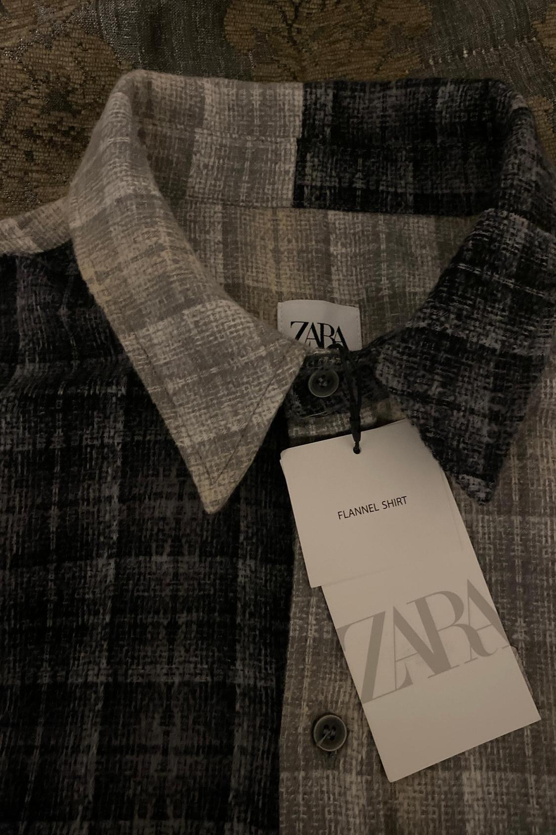 CONTRAST CHECK OVERSHIRT - Image 2