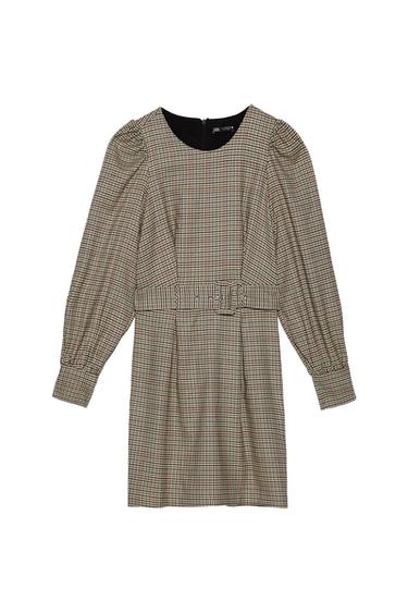 FULL CHECK DRESS
