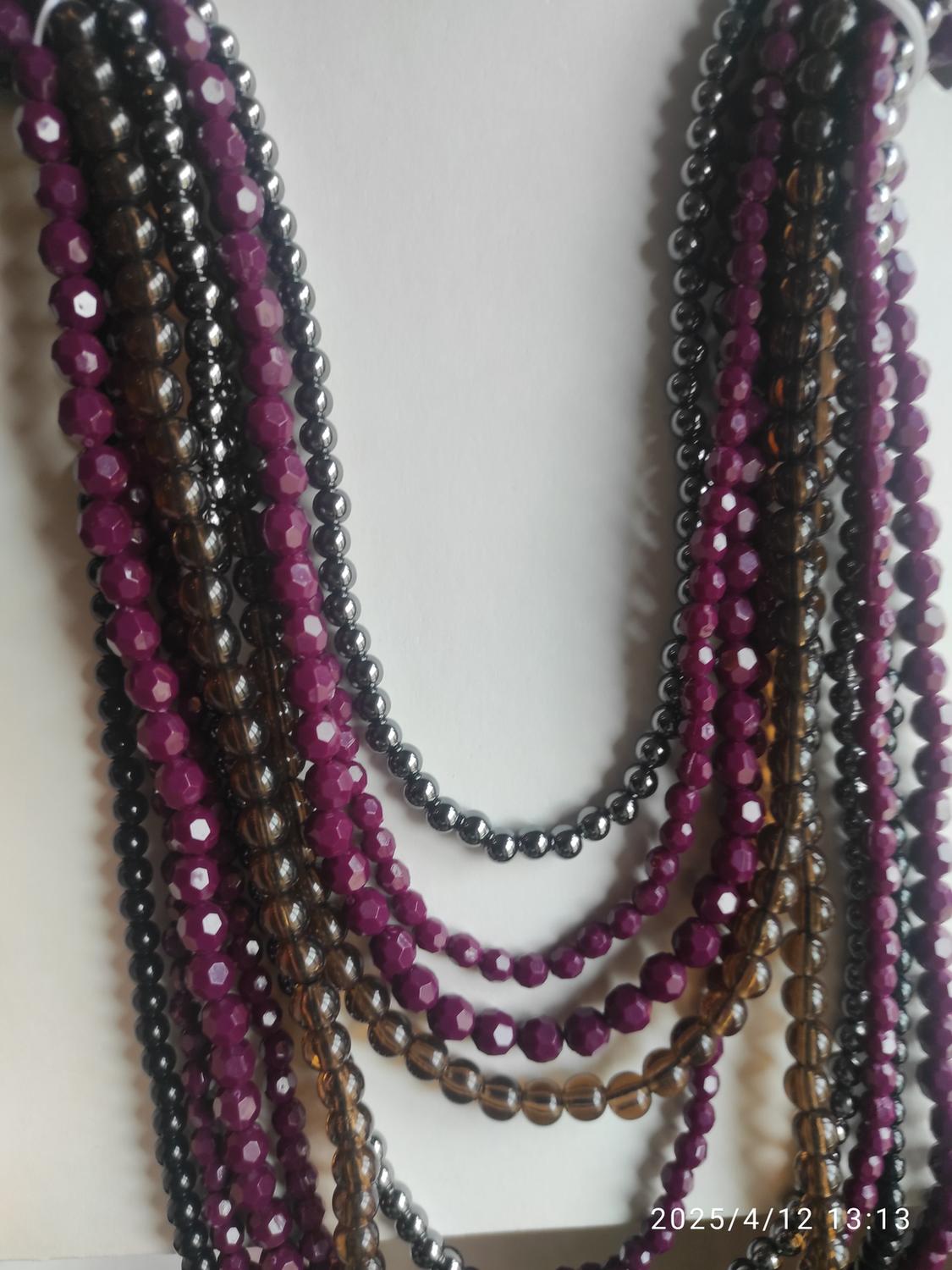 BEADED WATERFALL NECKLACE - Image 6