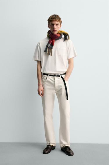 POCKET T-SHIRT AARON LEVINE X ZARA - White by Zara