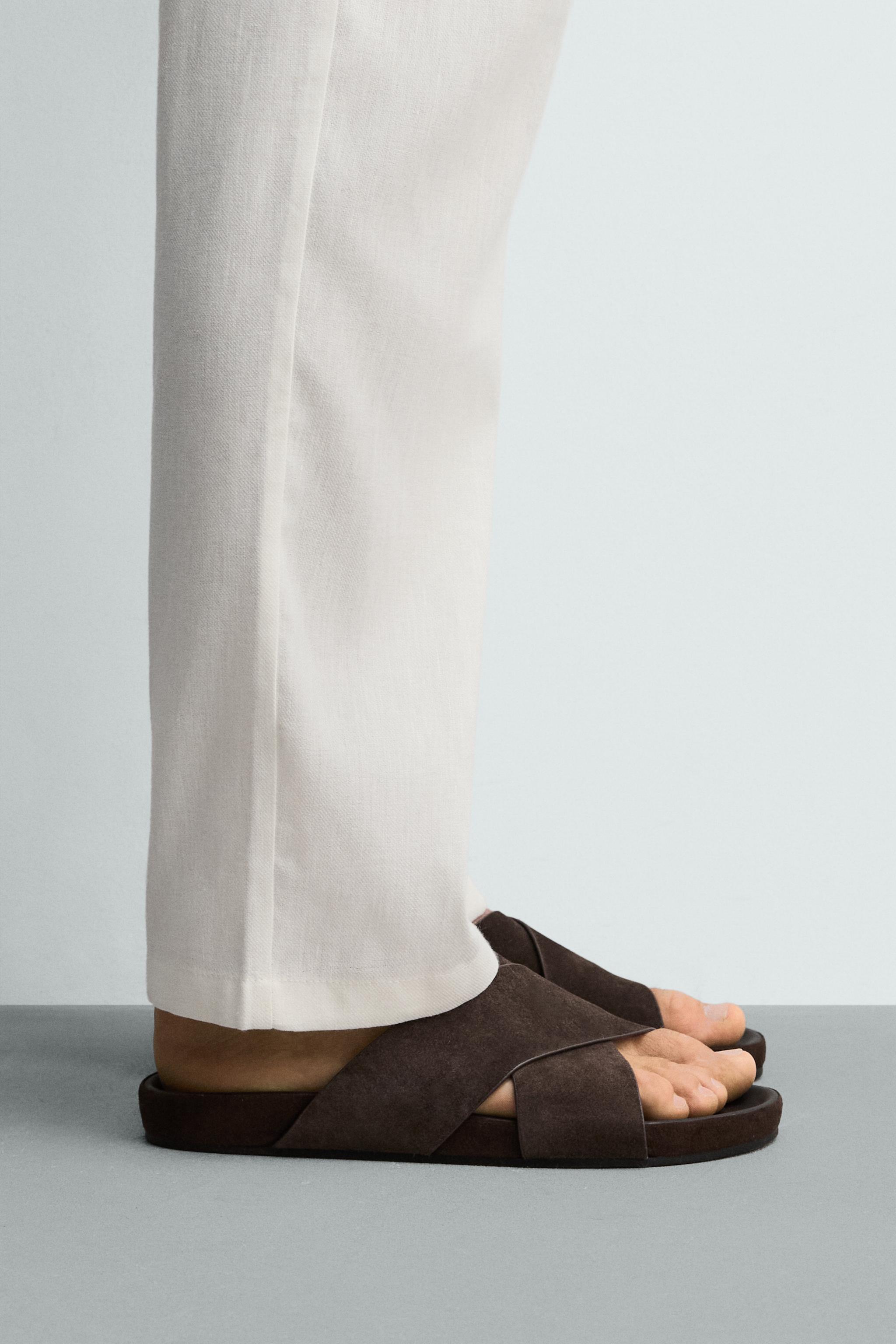 SANDALES À BRIDES CROISÉES