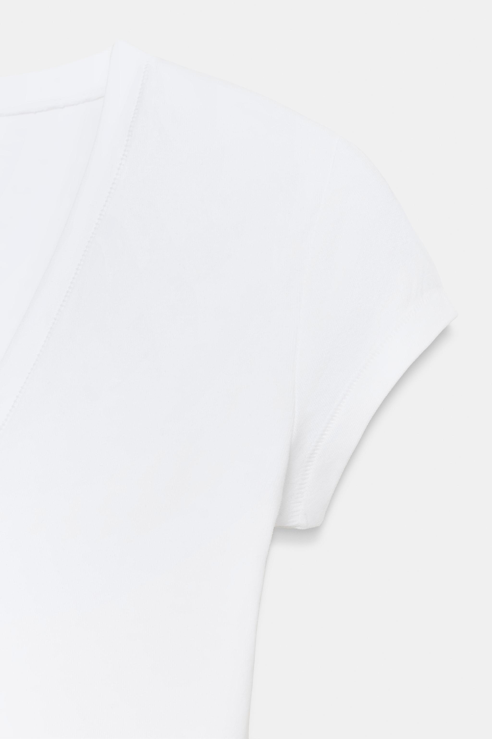 V YAKA T-SHIRT - Görsel 4
