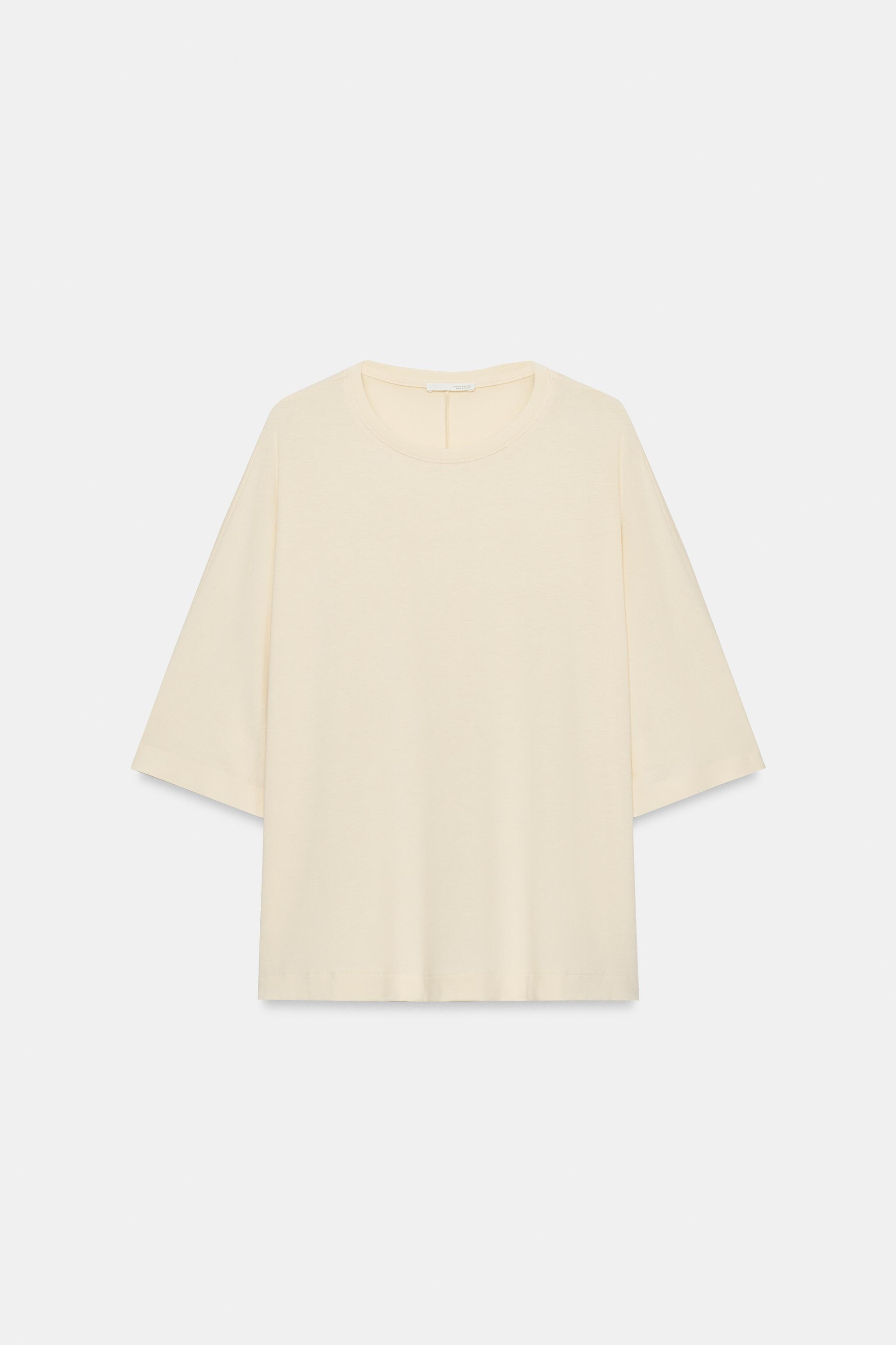 DÖKÜMLÜ OVERSIZE T-SHIRT - Görsel 5