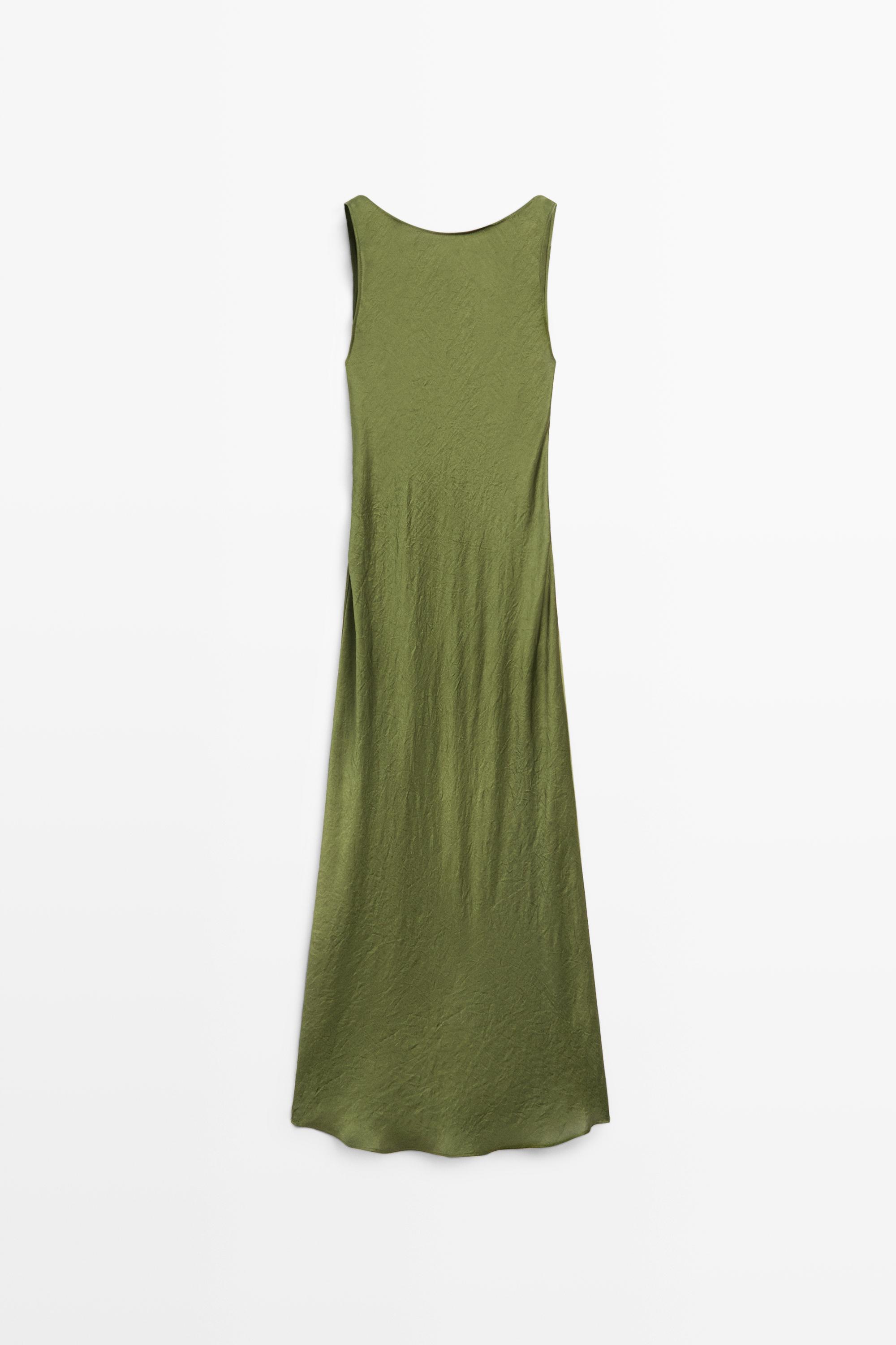 green midi dress zara Zara | Dresses | Zara Green Halterneck Midi Dress