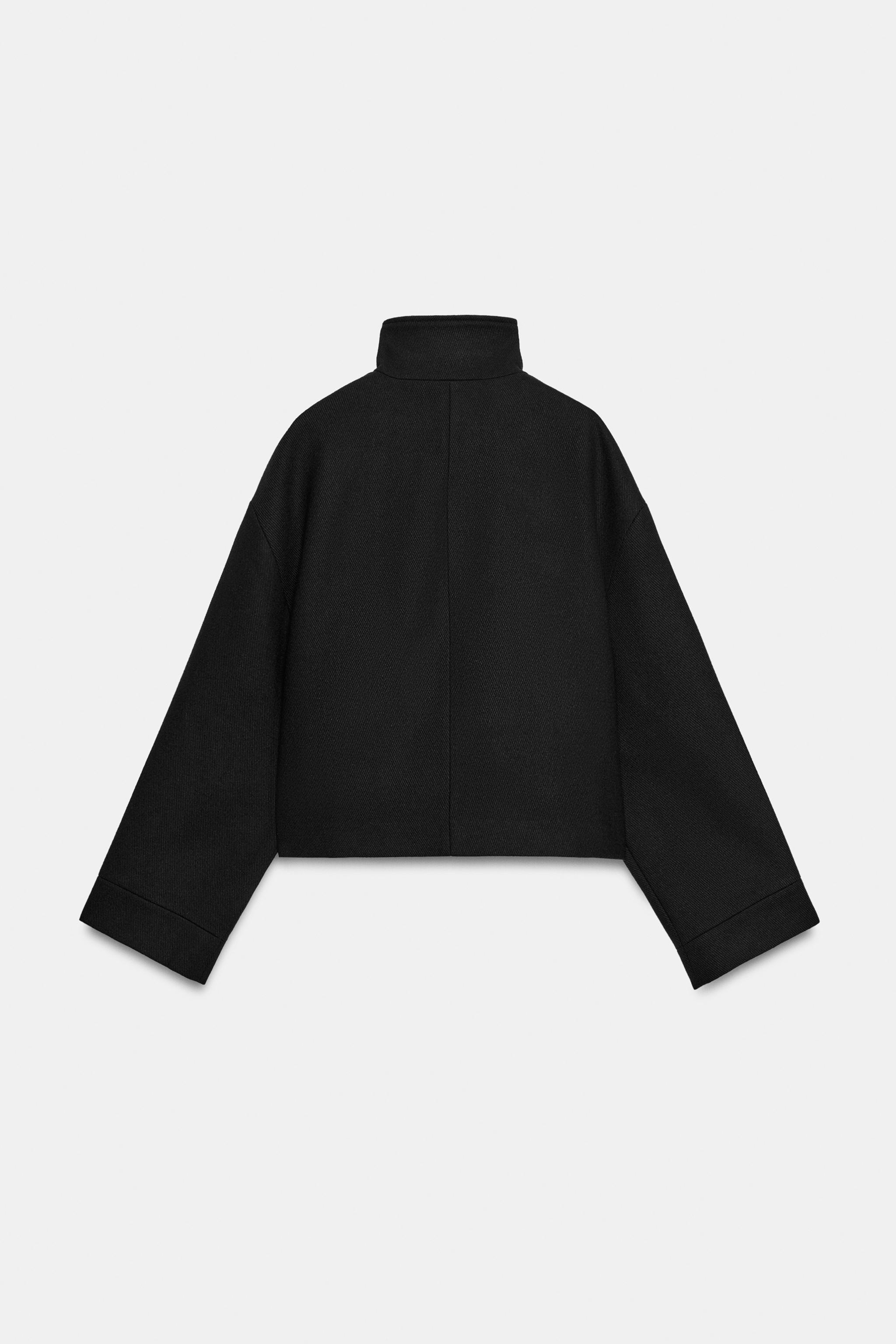 VESTE BOUCLE AVEC LAINE ZW COLLECTION