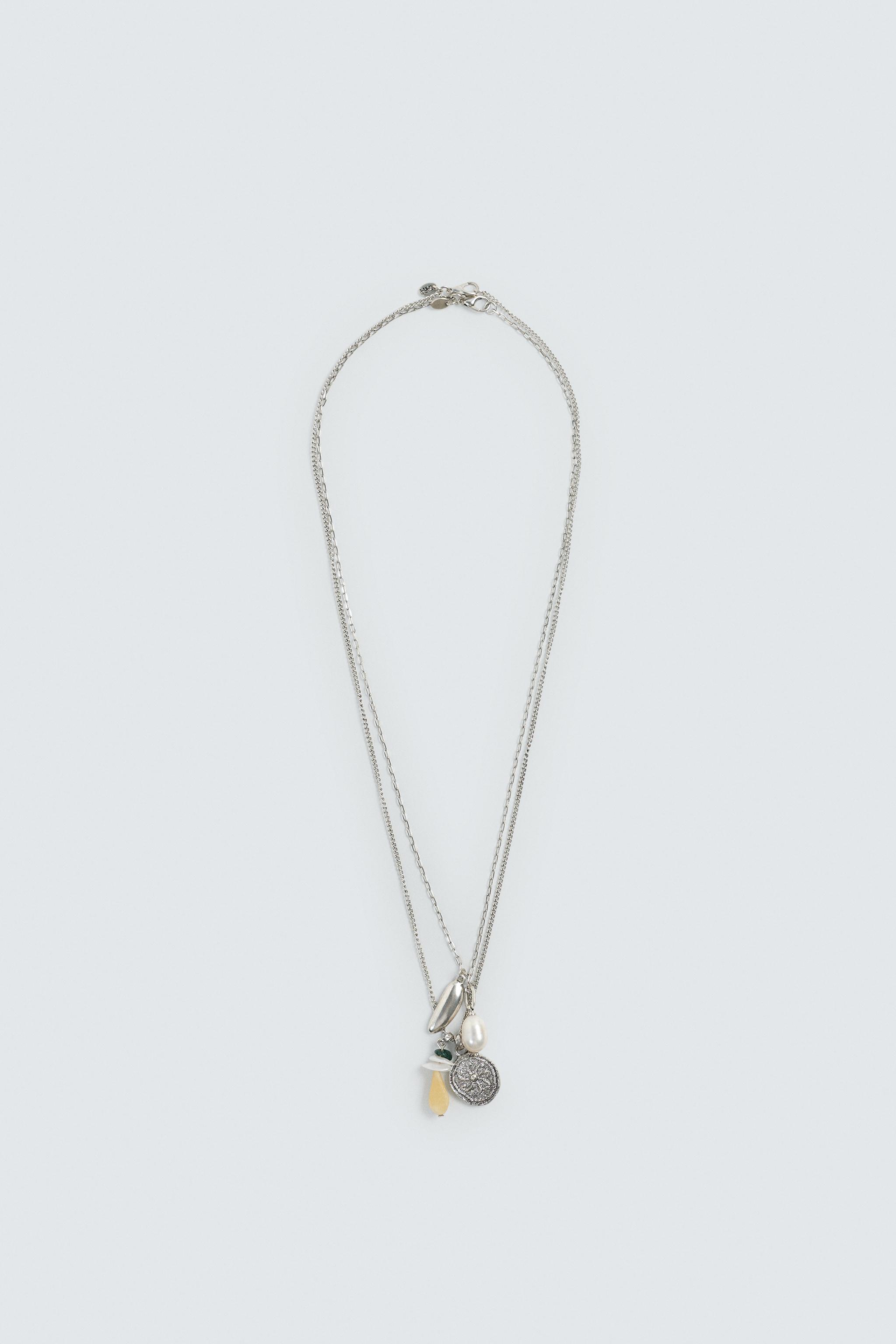 PACK OF 2 COMBINED BEADED CHAINS