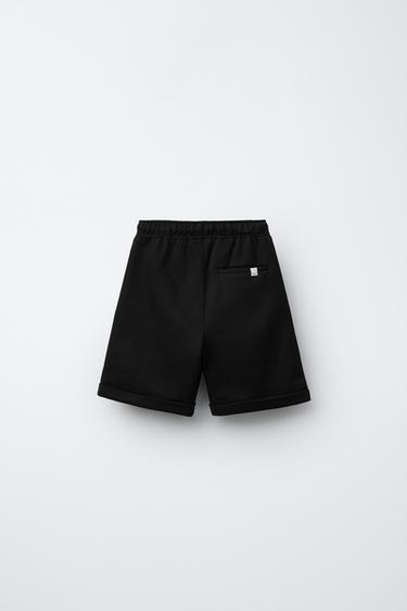 COMFORT BERMUDA SHORTS - Black by Zara - Image 1