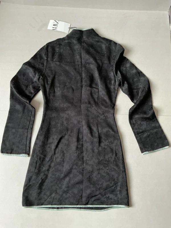 EMBROIDERED JACQUARD DRESS - Image 5