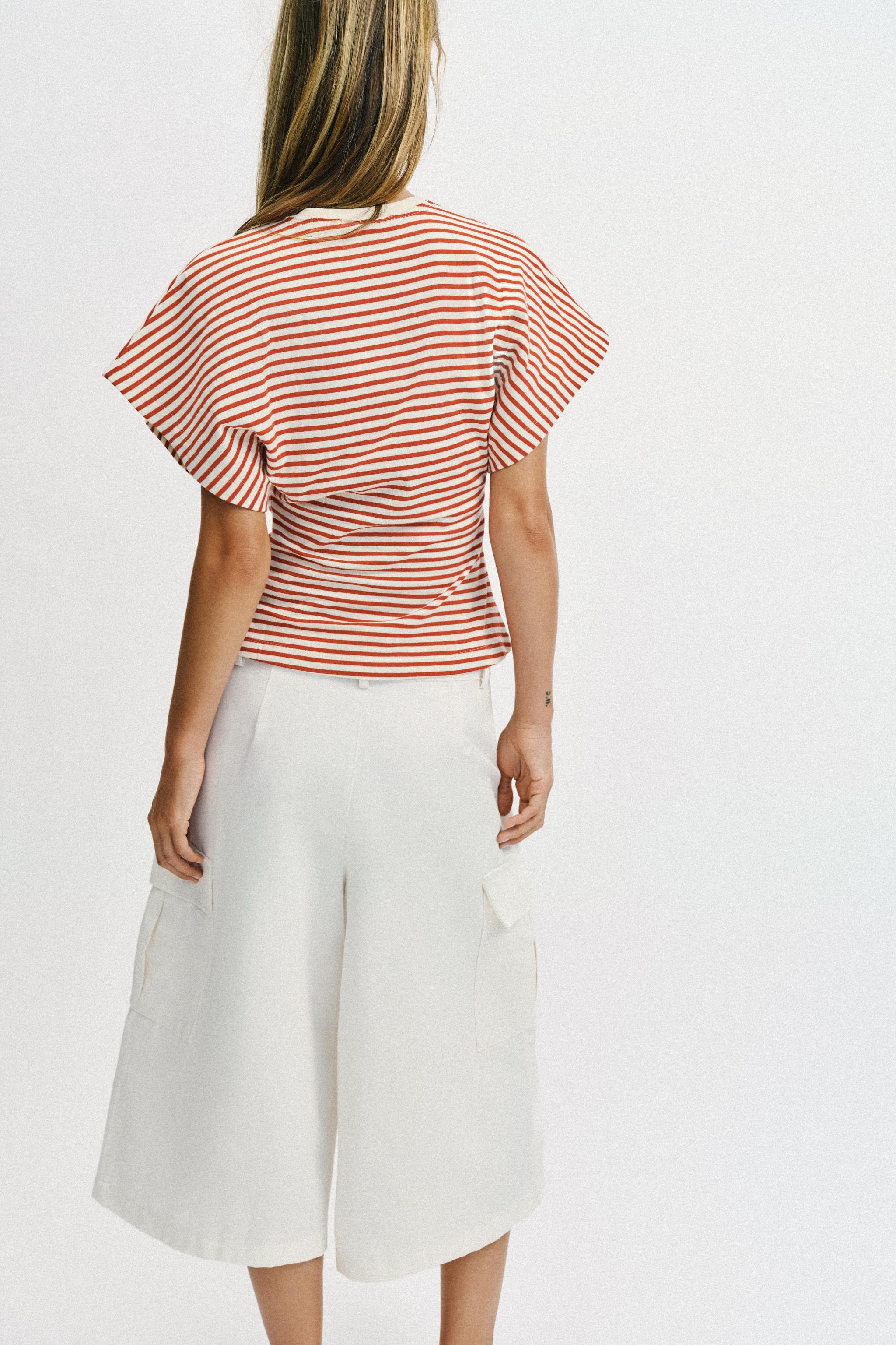 SLIM FIT STRIPED T-SHIRT