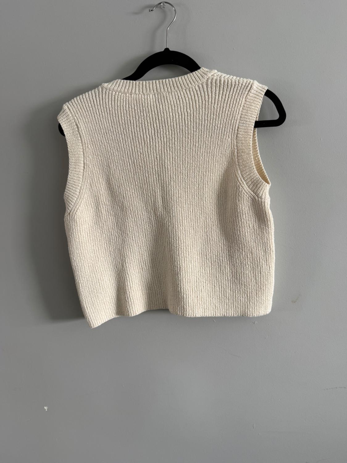 SMOOTH KNIT VEST TOP - Image 2