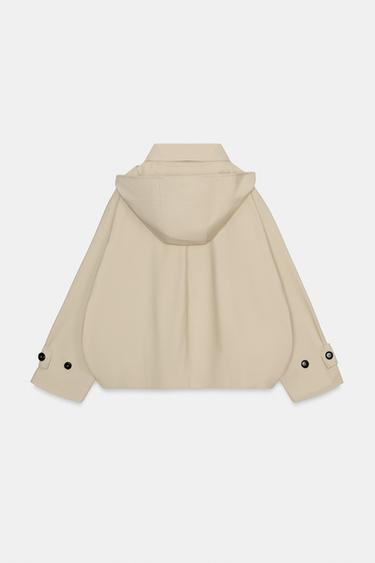TRENCH COURT WATER REPELLENT ZW COLLECTION - Écru / Beige de Zara - Image 11
