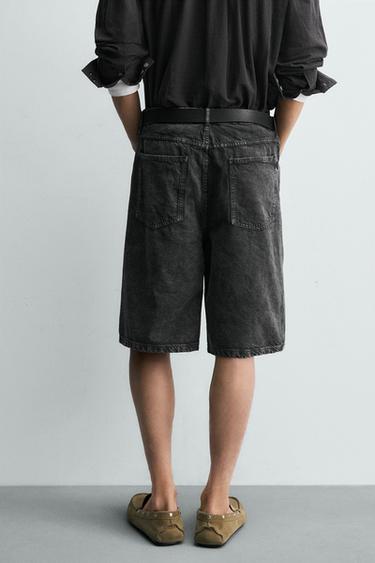 BERMUDA COUPE BAGGY - Charbon de Zara - Image 2