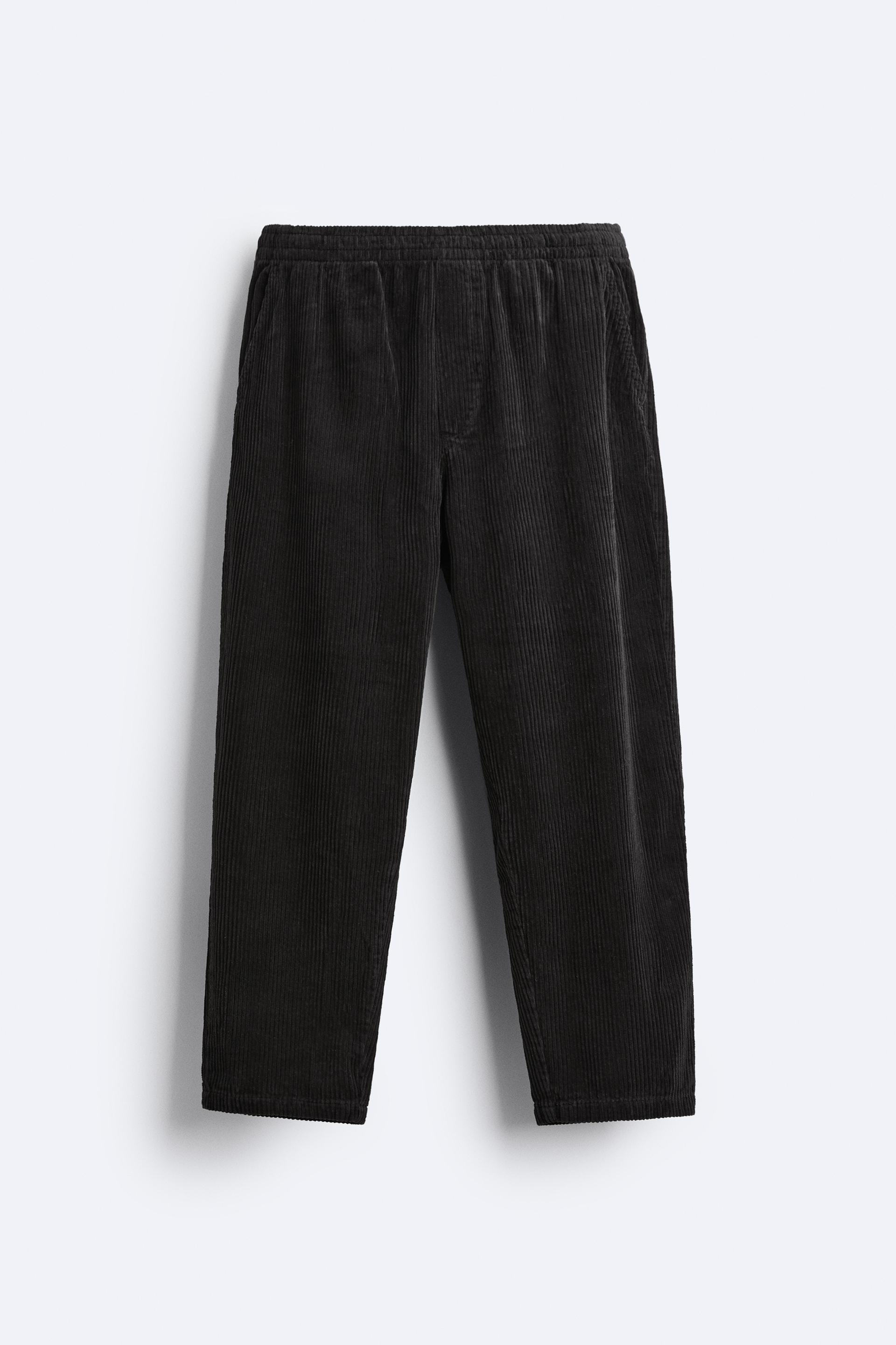 EASY CARE JOGGER WAIST TROUSERS - Navy blue