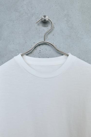 STORIESZ - PLAIN T-SHIRT - White by Zara - Image 2