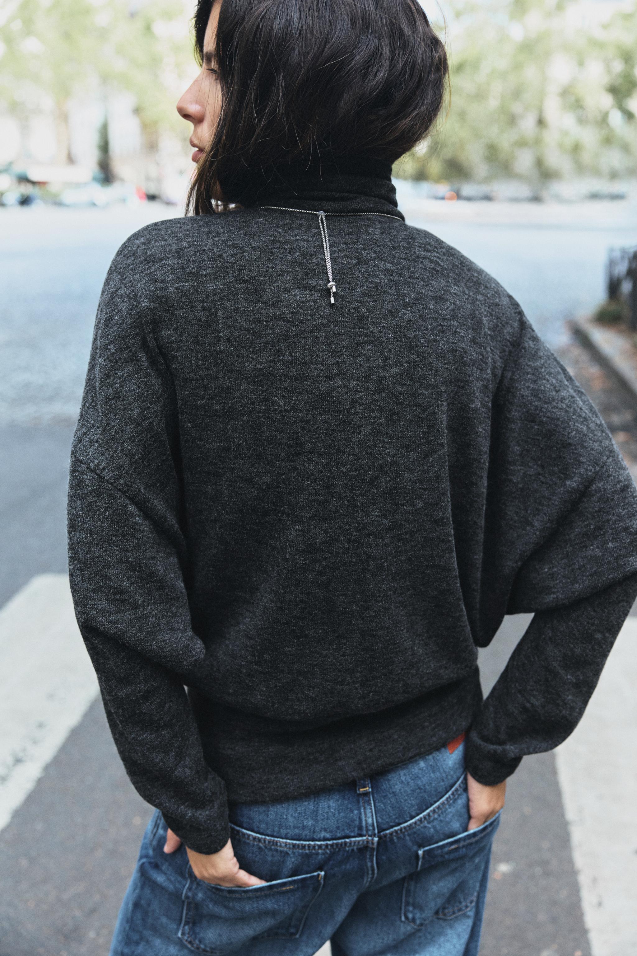 TOP OVERSIZE À BOUTONS