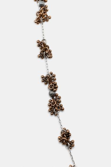 COLLIER COMBINÉ POT - Or / Argent de Zara - Image 4