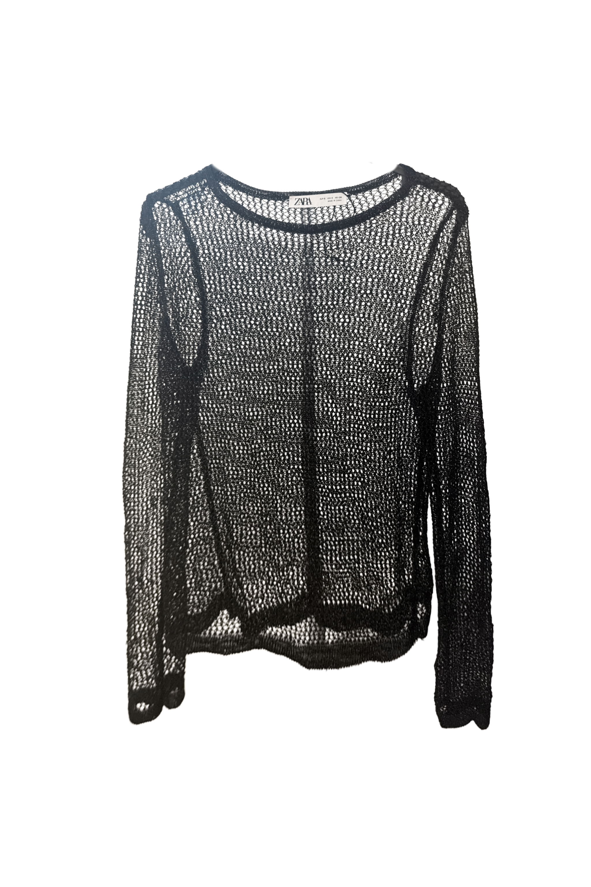Aria出品 BLUSA CON MANGAS SECOND HAND | Zara Preowned