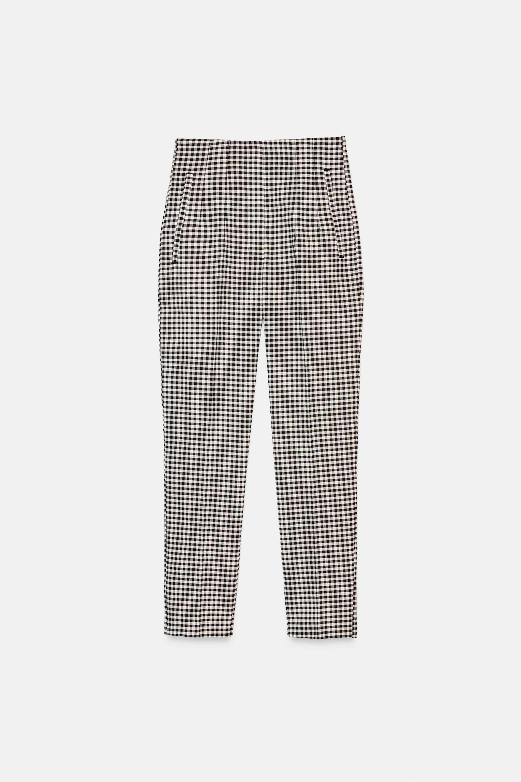 HIGH-WAIST TROUSERS