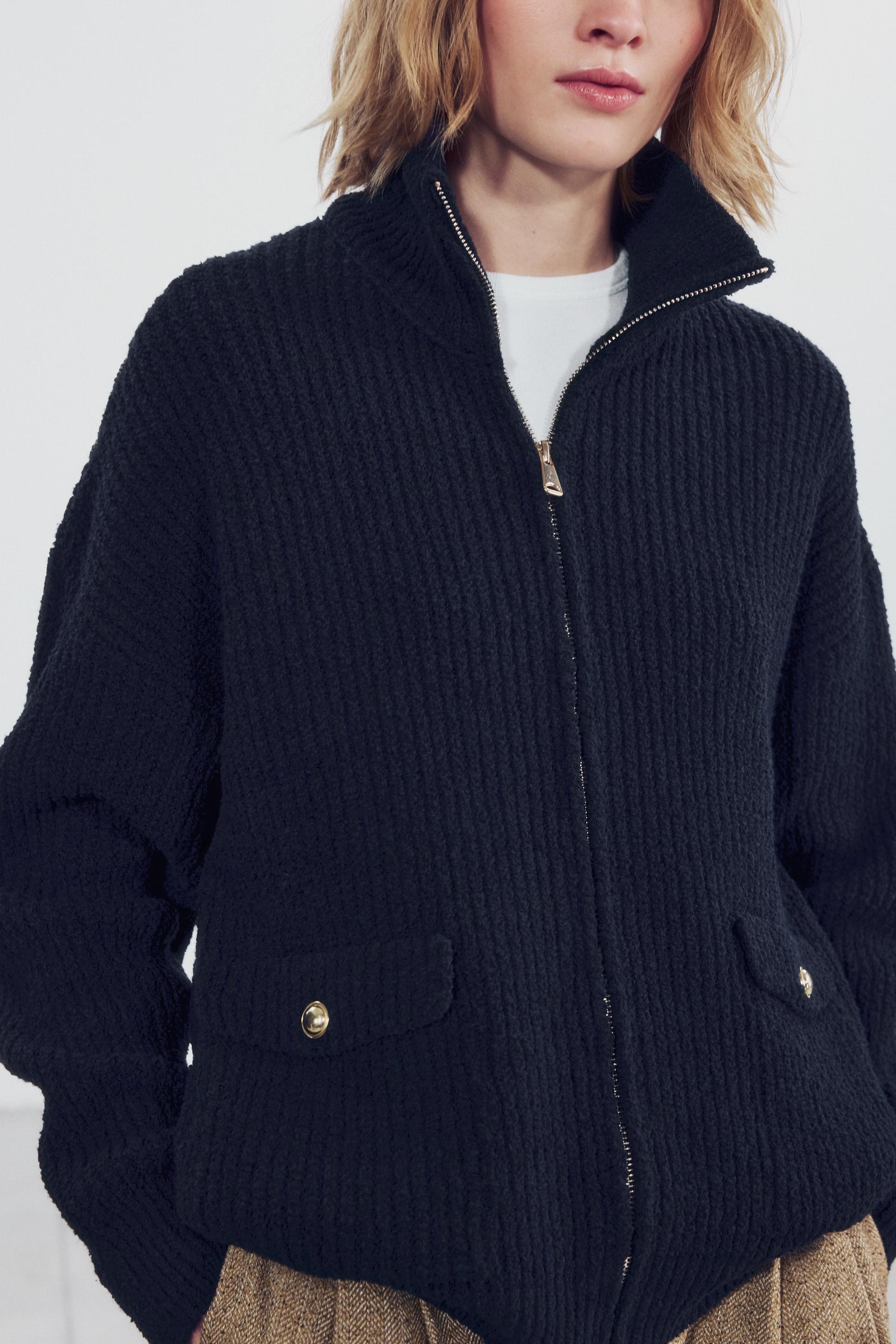 LONG KNIT JACKET thumbnail 4